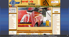 Desktop Screenshot of ferreteriatrillar.com